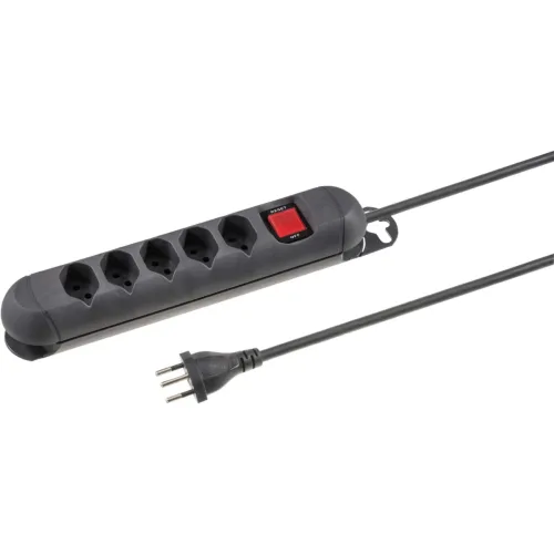STEBA STRONG, Steba Steckdose 5xT13 3x1 mit Reset-Schalter