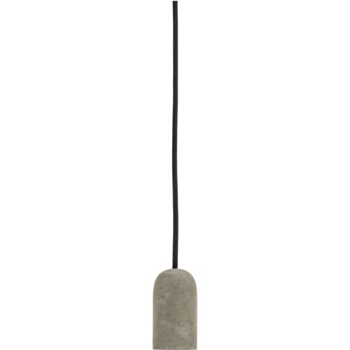 Pendellampe Industrial Schwarz/Grau Kunststoff/Metall 4 cm 300 cm - Material: Metall/Kunststoff - Pendellampe