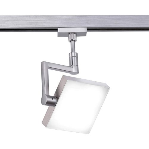 System HV-Track4 Silber Metall 11 cm 18 cm - LED - Lichtfarbe: Warmweiss - System- LED Energiesparlampe