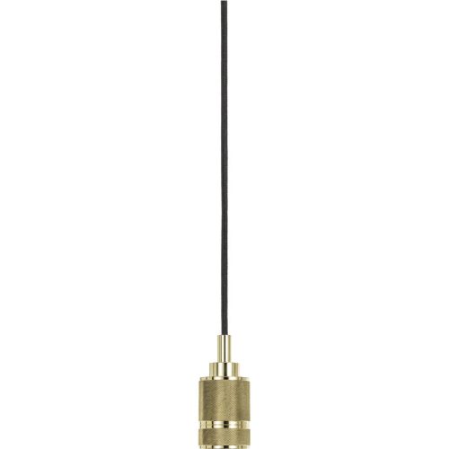 Pendellampe Industrial Gold/Schwarz Metall 10 cm 250 cm - Pendellampe