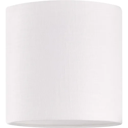 LIVIQUE, Lampenschirm Shine Weiss Leinen 18 cm 18 cm - Lampenschirm