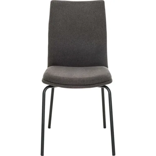 LIVIQUE, Stuhl Lorena Schwarz Stoff 44 cm - Stuhl