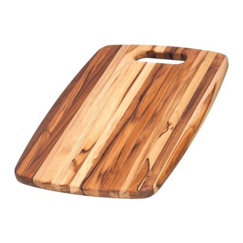 Teak Haus, Marine Schneidbrett mit Griff 46x30.5x1.9cm