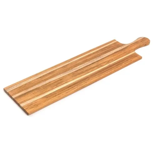 Teak Haus, Specialty Servierbrett Antipasti mit Griff L 78.7x19.6x1.3cm
