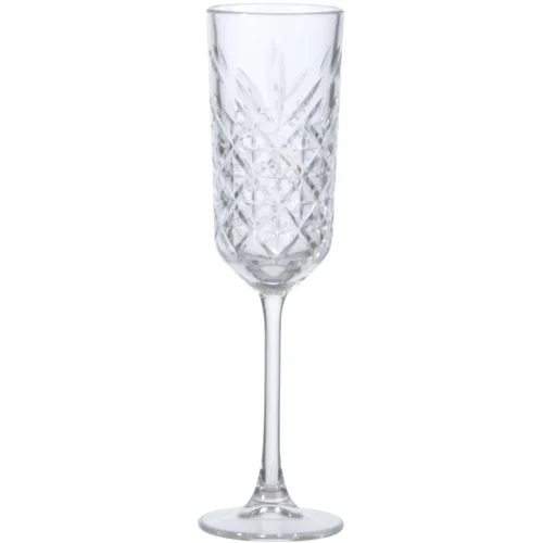 LIVIQUE, Champagnerglas Timeless Transparent Glas - Champagnerglas