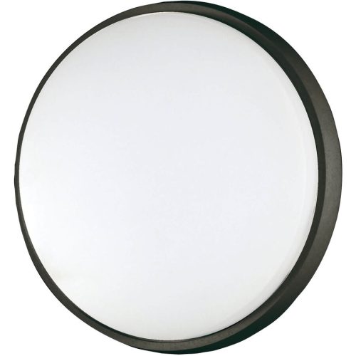Deckenlampe Oneos Schwarz Aluminium - LED - Lichtfarbe: Warmweiss - Deckenlampe- LED Energiesparlampe