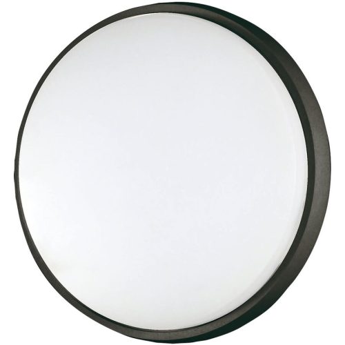 Deckenlampe Oneos Schwarz Aluminium - LED - Lichtfarbe: Warmweiss - Deckenlampe- LED Energiesparlampe
