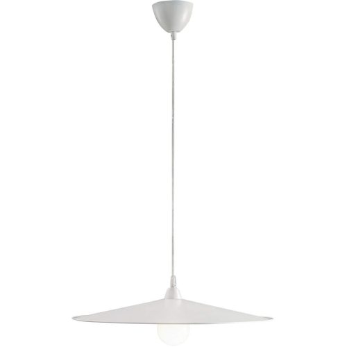 Pendellampe Klara Weiss Metall 200 cm - Pendellampe
