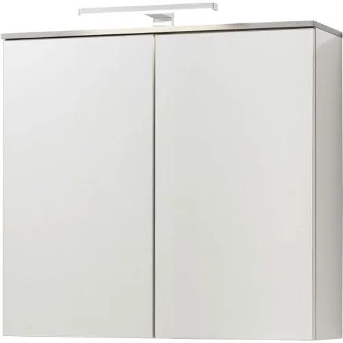 Mömax, Spiegelschrank In Weiss 70/65/22 cm 