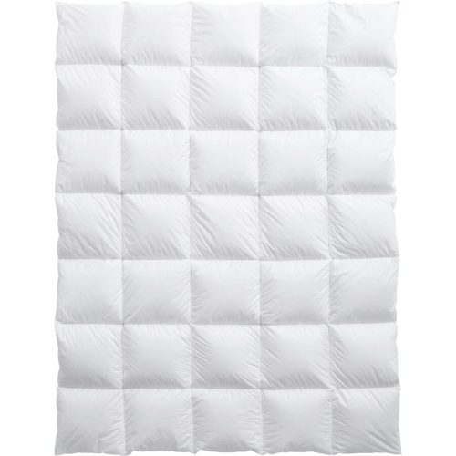 Billerbeck Daunenduvet Montreux Weiss Baumwolle 160 cm 240 cm Gänsedaunen - Daunenduvet