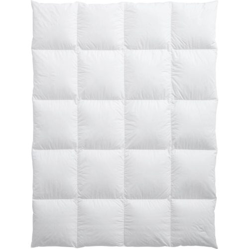 Billerbeck Daunenduvet Saas Fee Weiss Baumwolle 160 cm 240 cm Gänsedaunen - Daunenduvet
