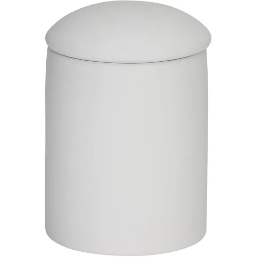 LIVIQUE, Kosmetikdose Lara Weiss Steingut 8 cm 10.8 cm - Kosmetikdose