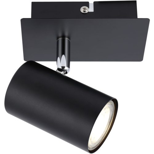 Spot Basiano Schwarz Metall 8 cm 12 cm - Spot