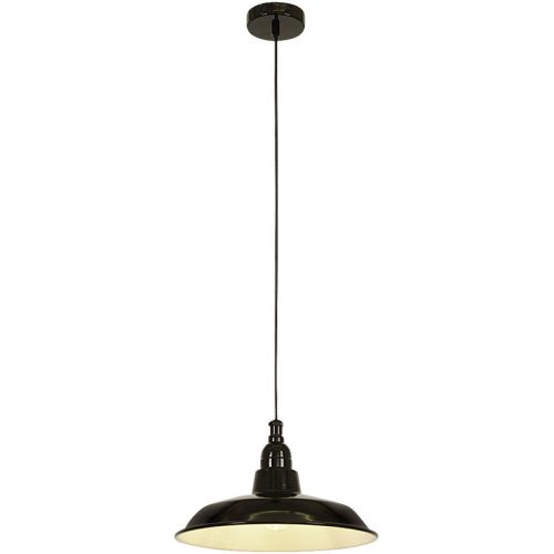 Pendellampe Mella Schwarz Metall 30 cm 120 cm - Pendellampe