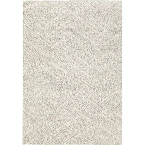Teppich Siroc Beige/Grau Polyester 200 cm 290 cm - Farbe: Creme Grau - Teppich