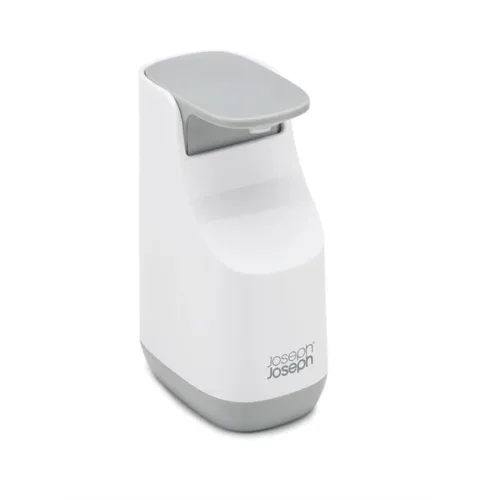 Joseph Joseph, Slim Seifenspender weiss grau, 5.7x8.6x14.3cm
