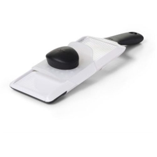 Reibe Oxo Schwarz/Weiss Edelstahl<multisep/>Kunststoff 5.3 cm - Farbe: weiss/schwarz - Material: Edelstahl/Kunststoff - Reibe
