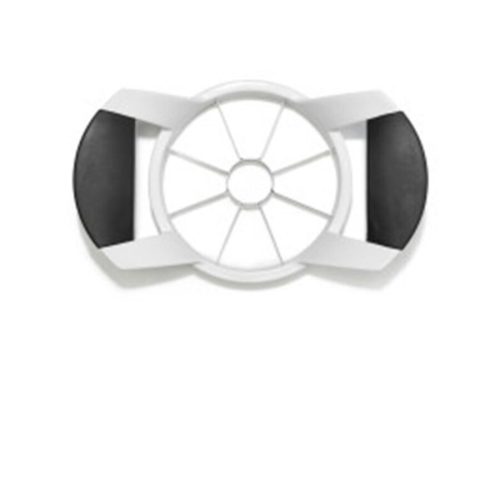 Apfelteiler Oxo Schwarz/Weiss Edelstahl/Kunststoff 10.8 cm - Farbe: weiss/schwarz - Apfelteiler