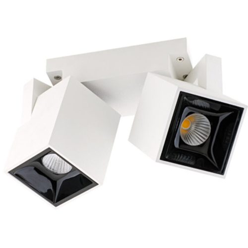 Spot Echo Weiss Aluminium 12.5 cm 11 cm - LED - Material: Aluguss - Spot- LED Energiesparlampe