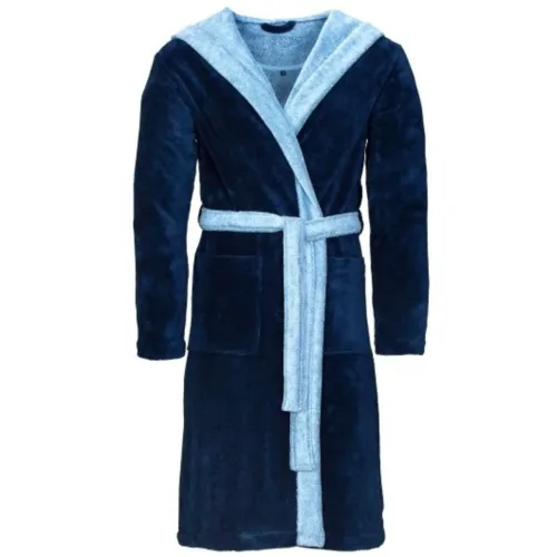 LIVIQUE, Bademantel Poppy XS Blau Polyester XS - Farbe: Winternight - Bademantel