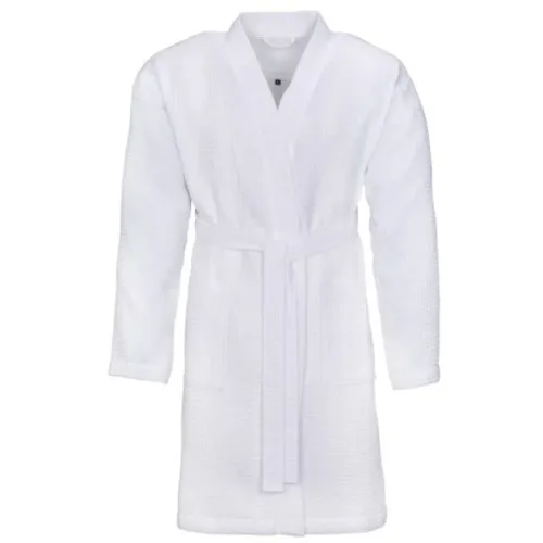 LIVIQUE, Bademantel Rom XXL Weiss Baumwolle XXL - Bademantel