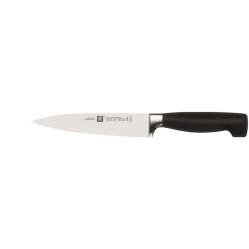 Zwilling, Zwilling Fleischmesser Vier Sterne Grau Stahl 28 cm 3 cm - Fleischmesser
