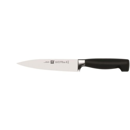 Zwilling Fleischmesser Vier Sterne Grau Stahl 28 cm 3 cm - Fleischmesser