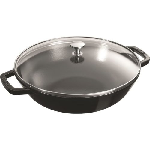 staub - Wok, One Size, Schwarz