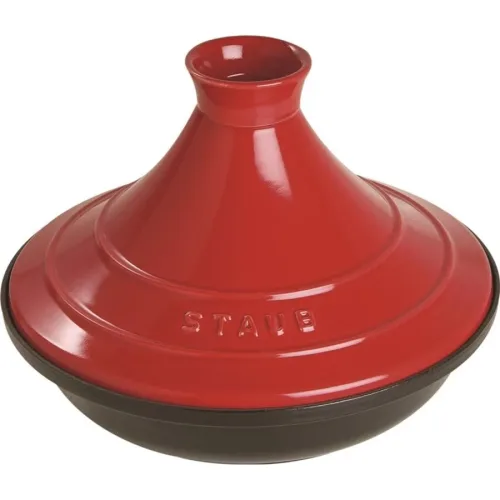 staub, Tajine 28cm, Gusseisen, Kirsch-Rot
