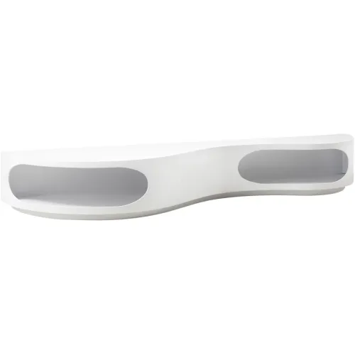 Lowboard Brick Weiss Holz 200 cm 30 cm 50 cm - Lowboard