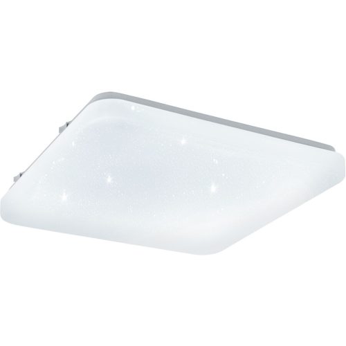Eglo Deckenlampe Frania-S Transparent Stahl/Kunststoff 28 cm 7 cm - Farbe: glas - LED - Lichtfarbe: Warmweiss - Material: Kunststoff/Stahl -