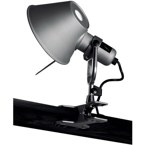 Designer-Wandlampe Artemide Tolomeo Pinza - Farbe: alufarbig - LED - Lichtfarbe: Extra warmweiss - Material: Aluminium/Stahl - Designer-Wandlampe- LED