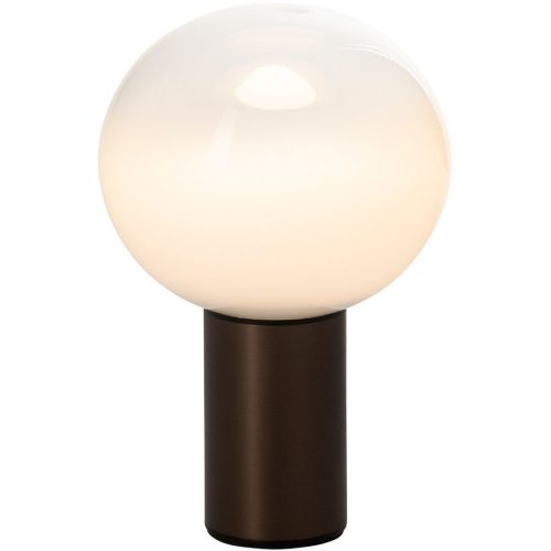 Designer-Tischlampe Artemide Laguna E14 bronze D 16 cm H 24 cm - Material: Glas - Designer-Tischlampe