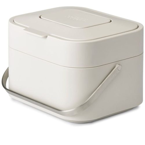 Abfalleimer Joseph Joseph Stack Beige Kunststoff 16 cm 4 l - Farbe: sand - Material: Kunststoff/Polypropylen - Abfalleimer
