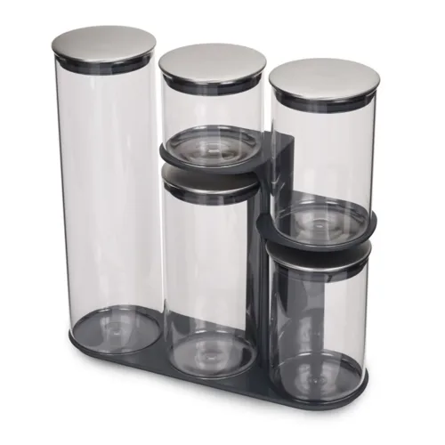 Joseph Joseph, Joseph Joseph - Dosen-Set, 32x32cm, Transparent