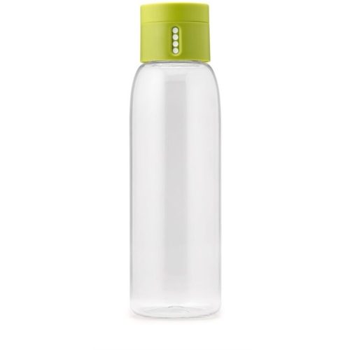 Trinkflasche Joseph Joseph Dot Grün/Transparent Kunststoff 7 cm 23.5 cm 0.6 l - Farbe: transparent/grün - Trinkflasche
