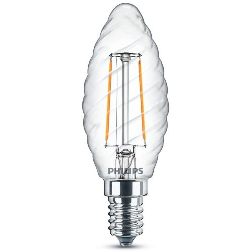 Philips LED, Philips LED 76235300 LED EEK E (A - G) E14 Kerzenform 2 W = 25 W Warmweiß (Ø x H) 3.5 cm x 9.7 cm Filament 1 St.