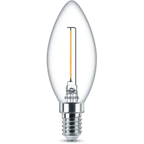 Leuchtmittel Philips Glas E14 T 3.5 cm 60 W - Farbe: transparent - LED - Lichtfarbe: Extra warmweiss- LED Leuchtmittel