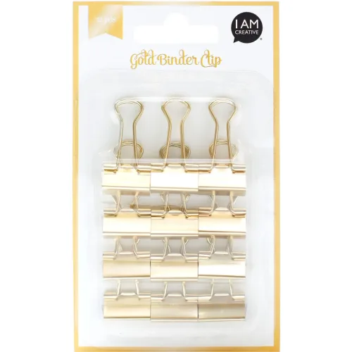 I am Creative, I AM CREATIVE Clips, gold Set I 4087.72 12 St&uuml;ck