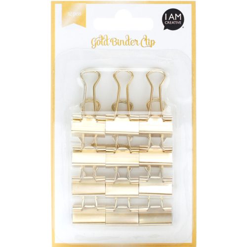 I am Creative, I AM CREATIVE Clips, gold Set I 4087.72 12 St&uuml;ck