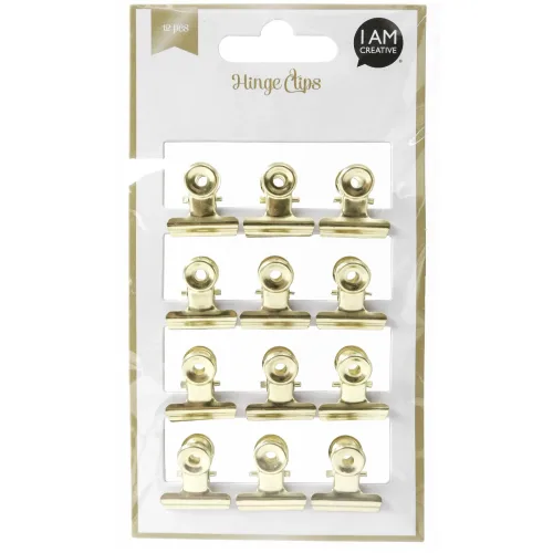 I am Creative, I AM CREATIVE Clips, gold Set II 4087.73 12 St&uuml;ck