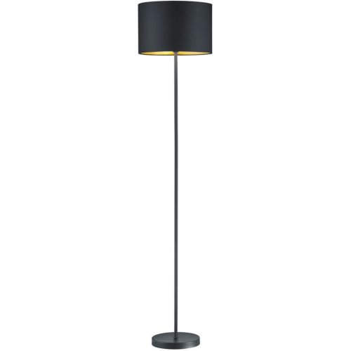 Stehlampe Daro Schwarz Metall 35 cm 160.5 cm - Farbe: schwarz matt - Stehlampe