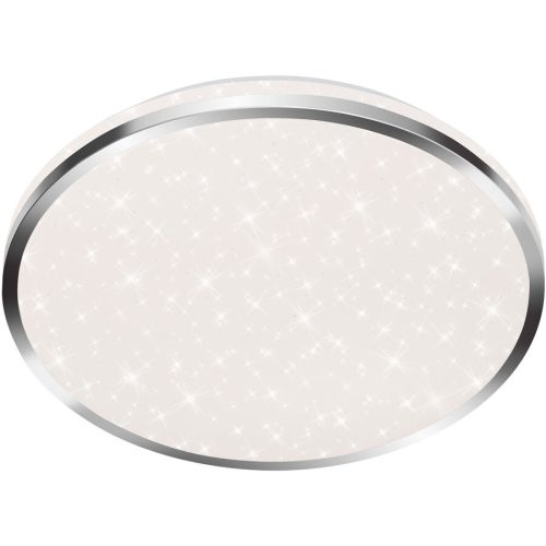 Badlampe Splash Grau Kunststoff/Metall 33 cm 7 cm - Farbe: chrom - LED - Lichtfarbe: Helles Neutralweiss - Material: Metall/Kunststoff - Badlampe- LED