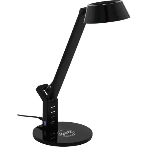 Eglo Tischlampe Banderalo Schwarz H 40.5 cm 700 lm