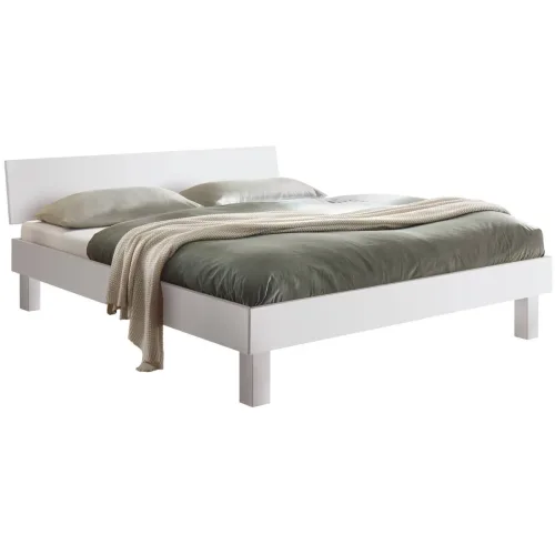 Hasena, Hasena Bett Corinne Weiss Holz 100 x 200 cm - Material: MDF - Bett
