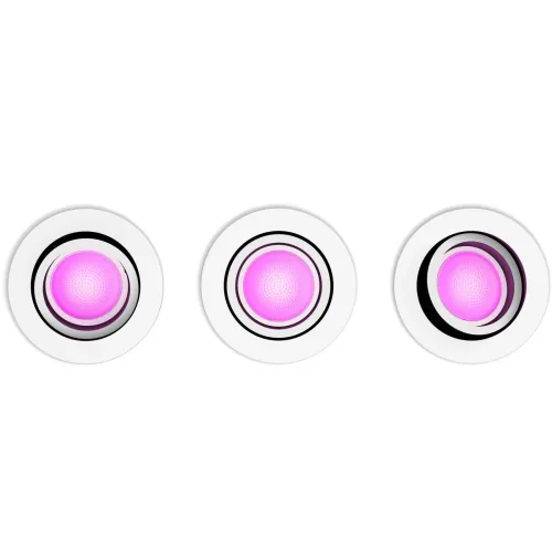 Philips Hue, Philips Hue LED Deckenleuchte "Centura 3er- Pack"