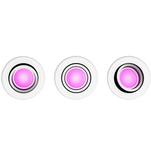 Philips Hue, Philips Hue LED Deckenleuchte "Centura 3er- Pack"
