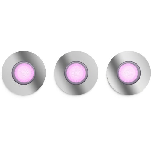 Philips Hue, Philips Hue LED Deckenleuchte "Xamento 3er-Pack" GU10 Farbwechsler