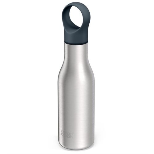 Trinkflasche Joseph Joseph Hydro Loop Edelstahl Edelstahl 29 cm - Material: Edelstahl/Polypropylen/Silikon - Trinkflasche