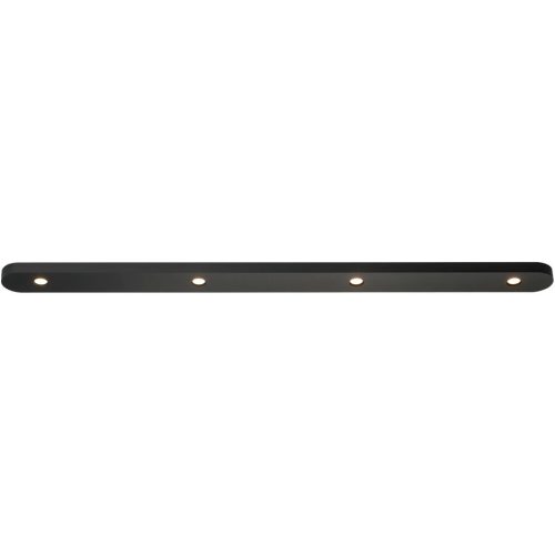 Bopp Deckenlampe Close Schwarz Aluminium 5 cm 1.5 cm - LED - Lichtfarbe: Extra warmweiss - Deckenlampe- LED Energiesparlampe